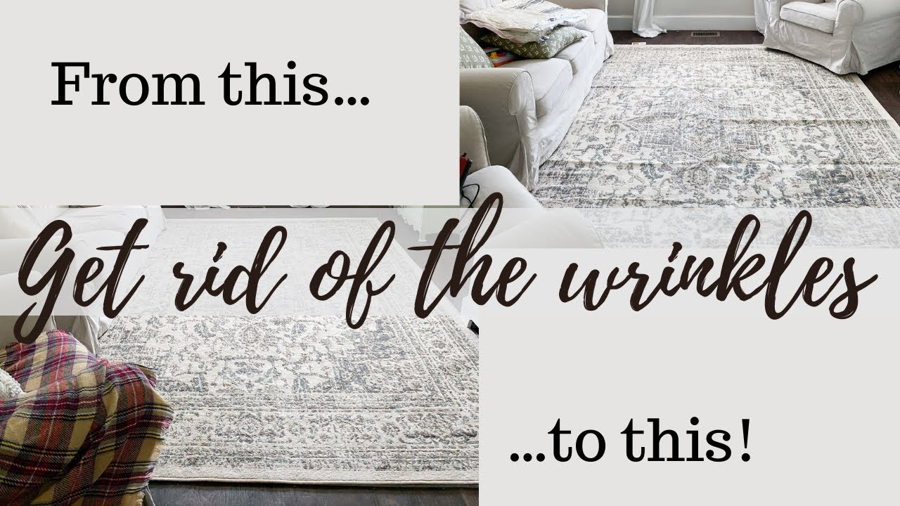 How to Remove Wrinkles from an Area Rug