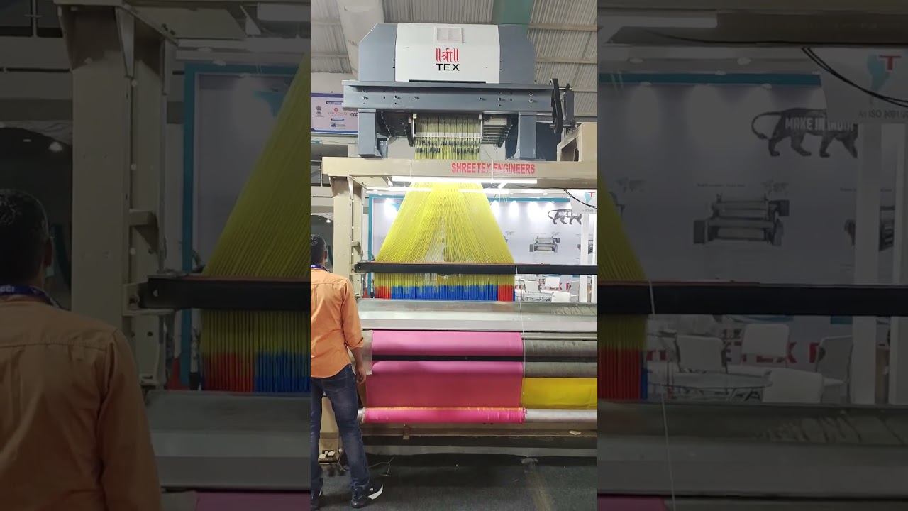 High speed Electronic Jacquard with Waterjet Loom