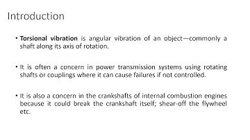 Torsional Vibration in two degree of freedom systems