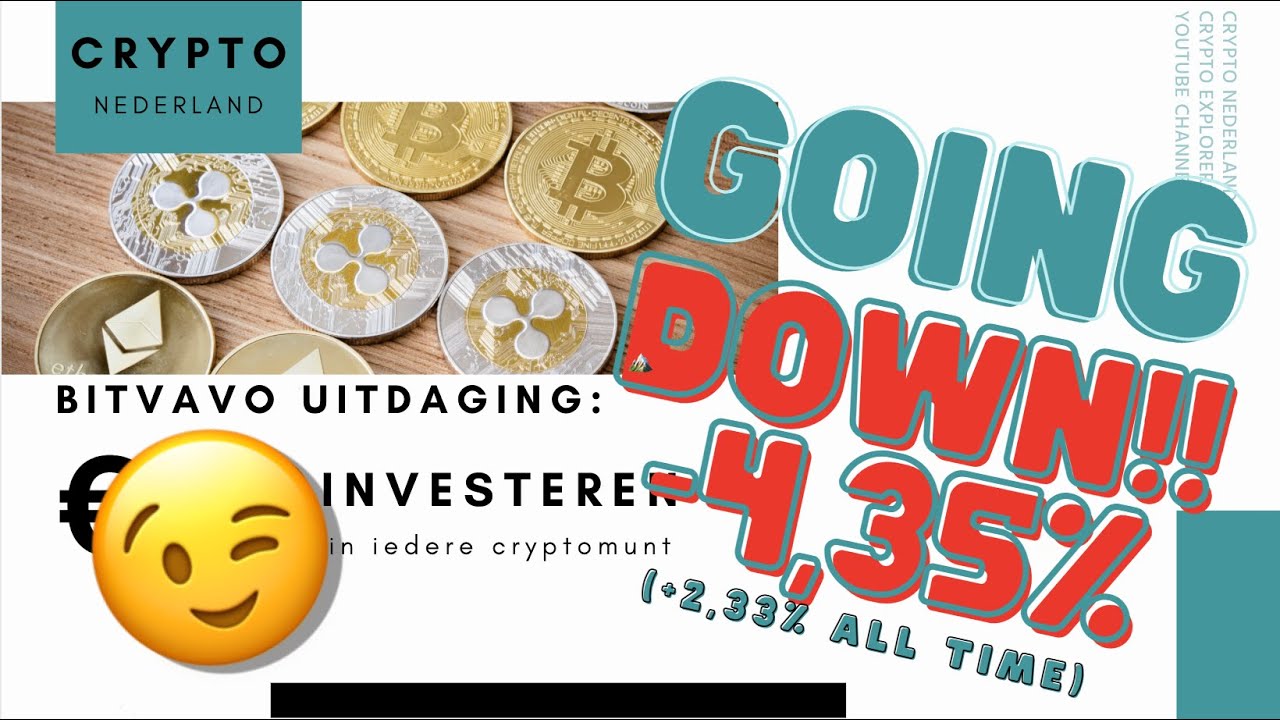 BITVAVO EXPERIMENT WEEK 33: MIND BLOWING!!! Het potentieel van crypto,  paypal, bitcoin, ethereum!!!