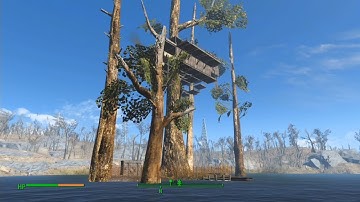 Fallout 4 Best Tree House / Settlement Mode