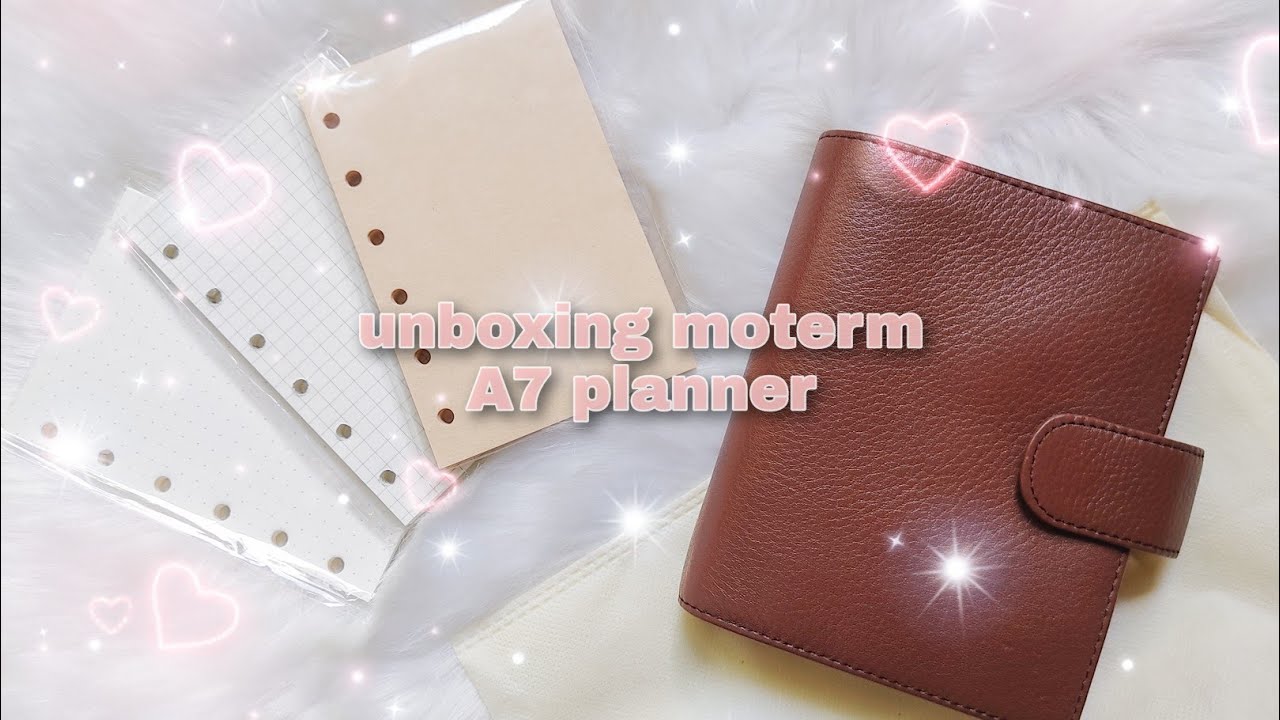 Unboxing MOTERM A7 / Pocket Planner