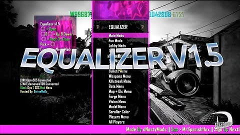 [PS3] Equalizer v1.5 Black Ops 2 GSC Mod Menu [1.19]