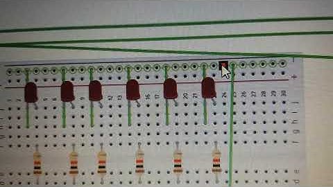 ardunio tinkercad kara şimşek devresi
