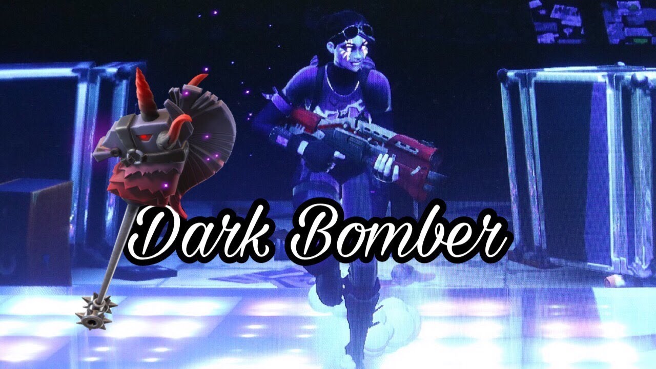 Fortnite Dark Bomber Skin / Thunder Crusher Pickaxe / Fortnite Dark Bomber Gameplay