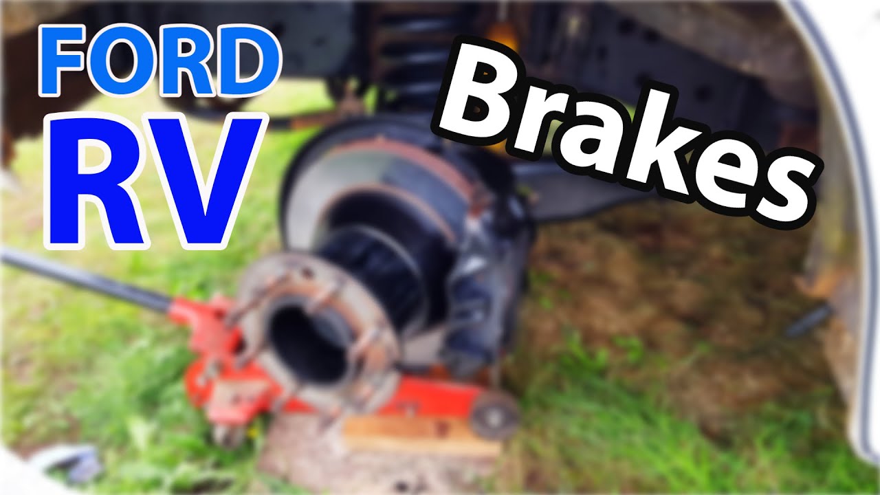 Classic American Ford Econoline E350 Front Brakes Replacement | RV