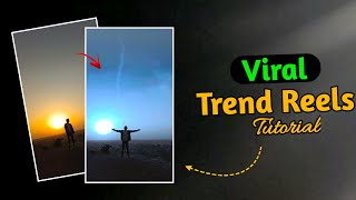 Instagram Trending Reels Video Editing |Thunder effect video editing | sky video editing