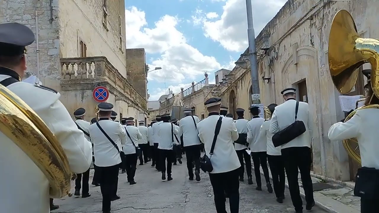 marcia ľammiraglio banda di Bitritto 7/03/2023 Bitritto processione di Maria Ss di Costantinopoli