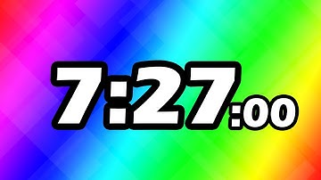7 Minutes and 27 Second TIMER Countdown