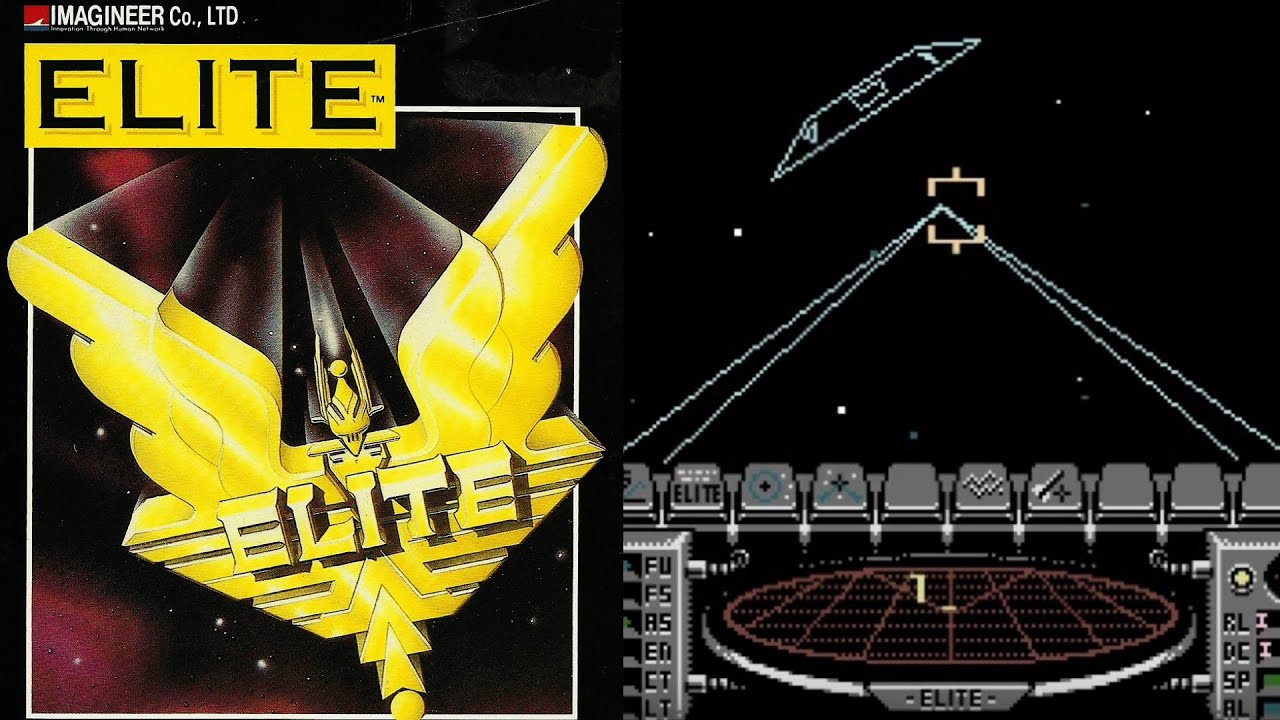 Elite - Nintendo Entertainment System (NES) Gameplay Video 
