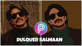 Cartoon Edit in PicsArt | Dulquer Salmaan Vector Tutorial screenshot 1