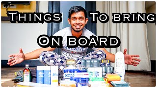 Things to bring on board the ship | Seaman Vlog | Raptv