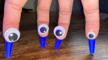 ASMR: GOOGLY EYES House Tour  - Aggressive Camera Tapping - Build up Tapping