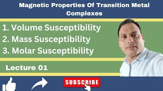 magnetic properties of transition metal complexes 
Magnetic properties of transition metal complexes