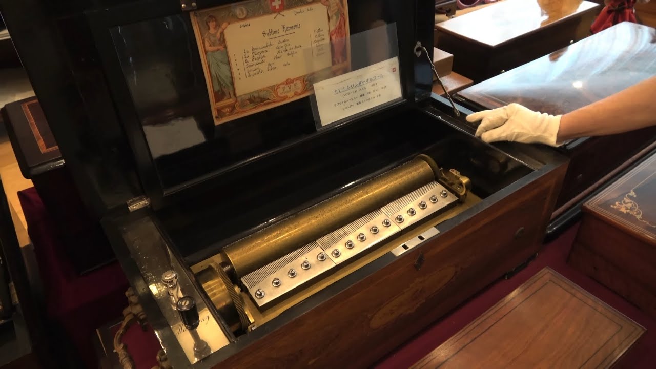シリンダーオルゴール》 P. V. F. Cylinder Music Box 【ミタカ