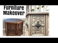 Furniture Makeover | How to Update an Old Side Table with Chalk Paint