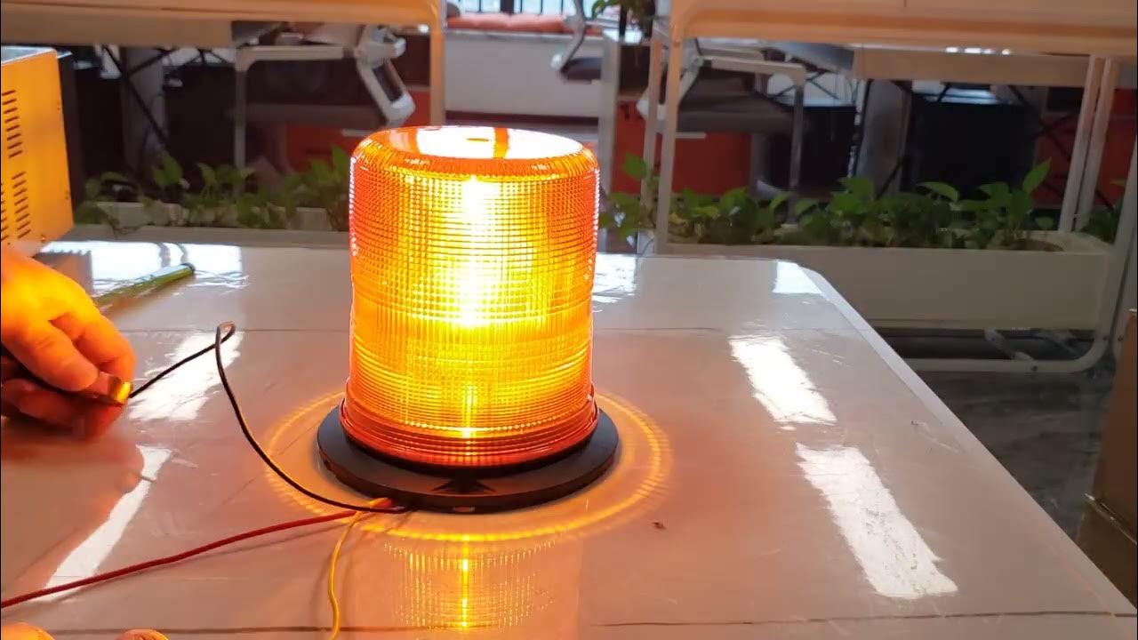 mining flashing beacon light YouTube