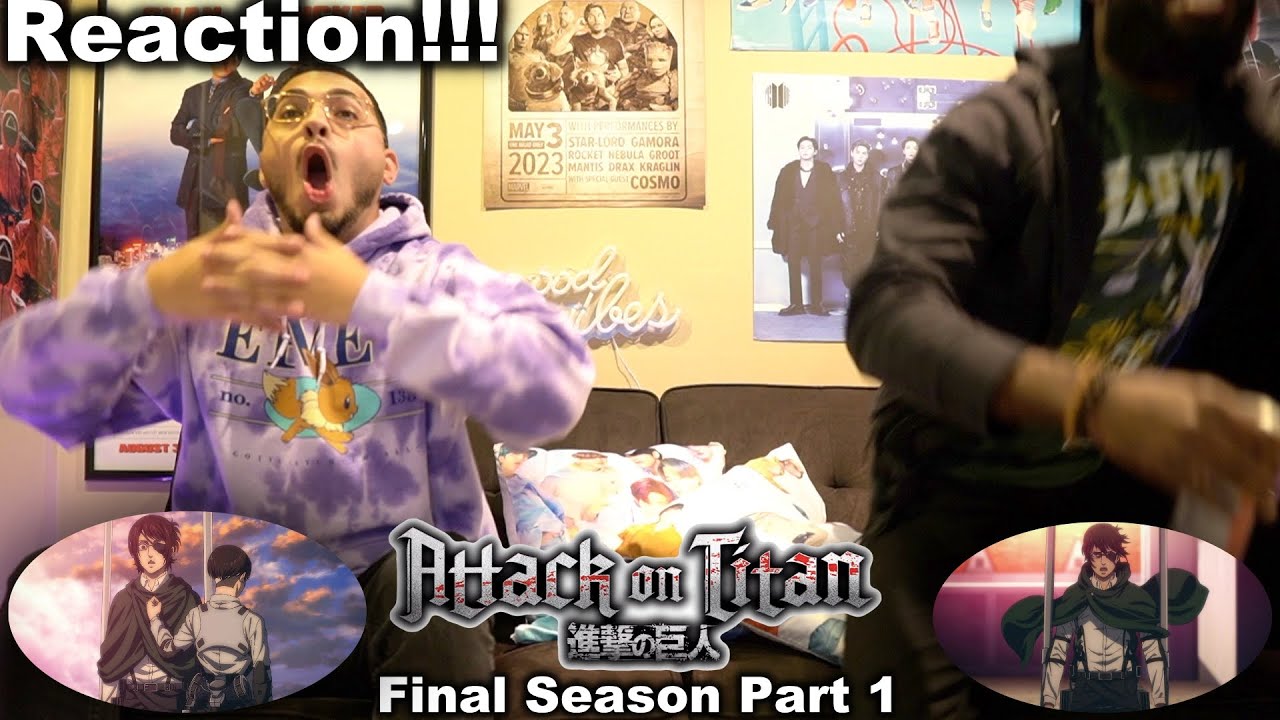 ATTACK ON TITAN | THE FINAL CHAPTERS PART 1 REACTION - YouTube