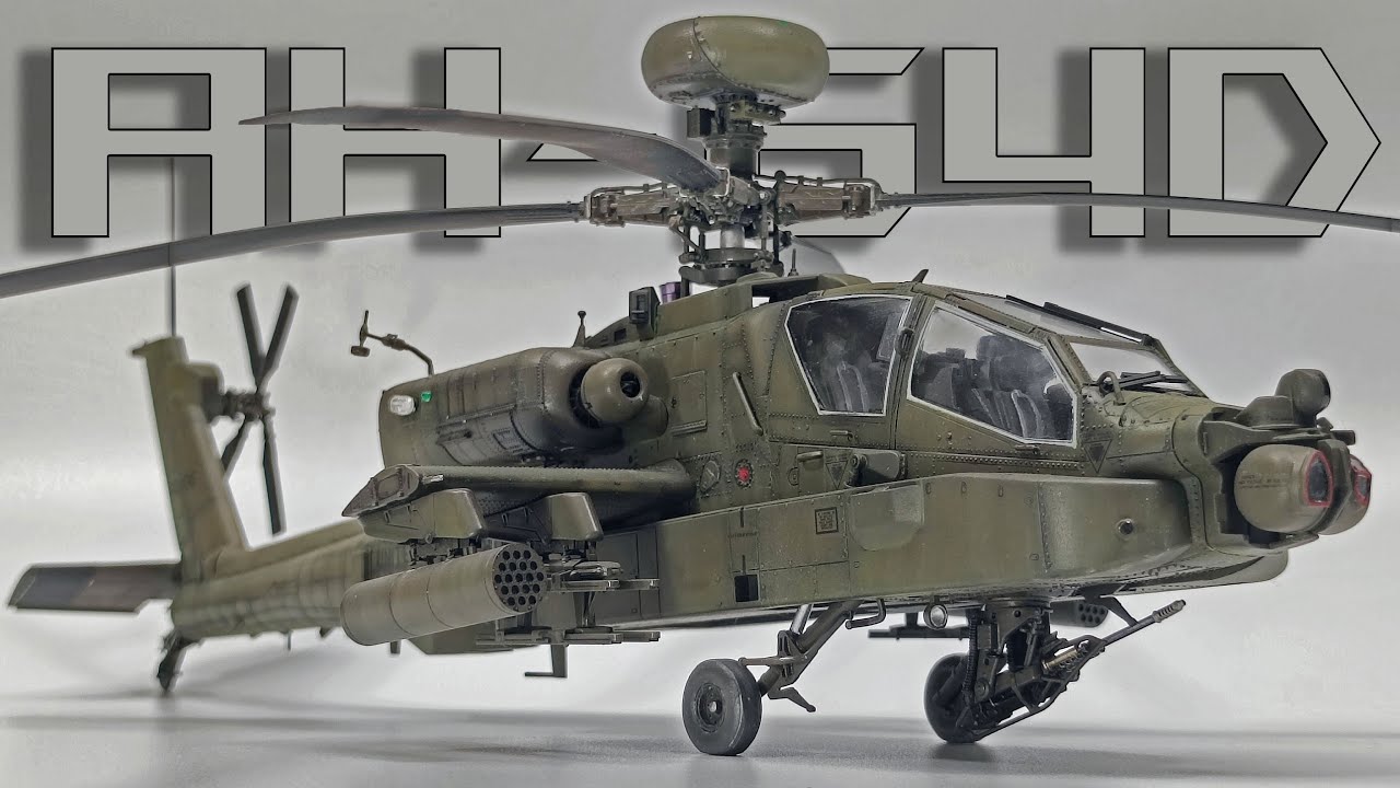 AH-64D Longbow Apache and many resin:) [full video build] - YouTube