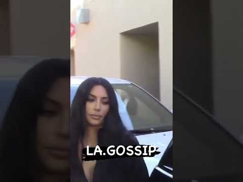 Kim khloe and Kourtney leaving the studio #celebrity #Losangeles #kimkardashian #khloekardashian