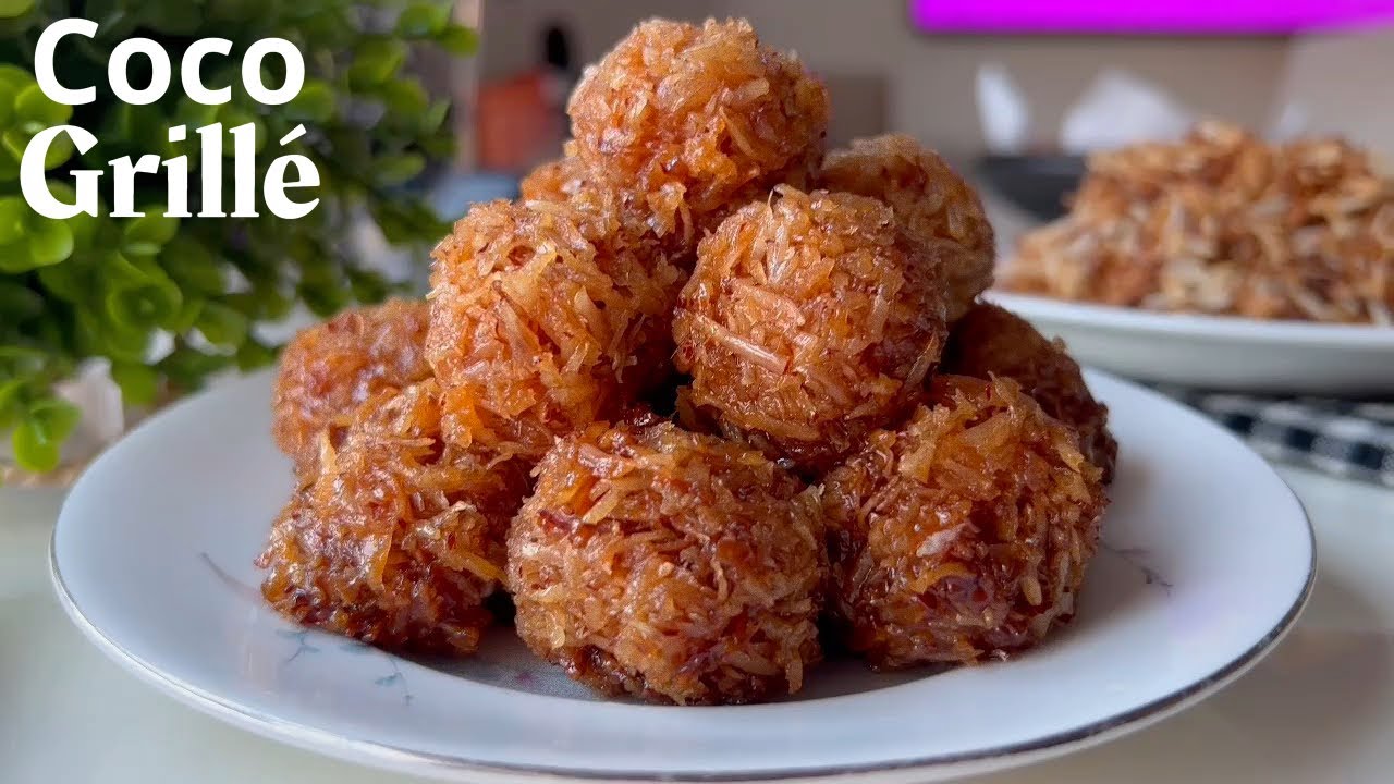 COCO-GRILLÉ CARAMEL DE COCO RÂPÉ