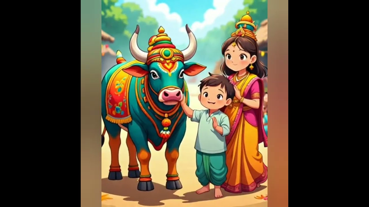 Joyful Bail Pola Celebration! | 3D Animated Video