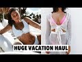 the biggest tropical vacation clothing haul...ever