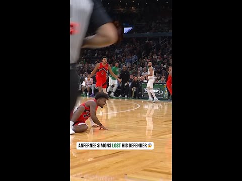 ANFERNEE SIMONS LOST HIS DEFENDER 😱😱😱
