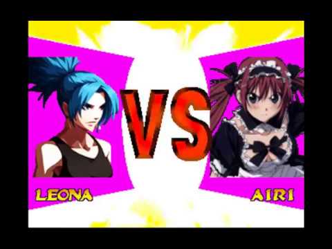 Ab Mugen 897 Leona Heidern Vs Airi Temptress By Azureblaze - personajes de roblox pendejos community facebook