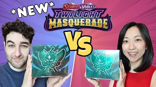 We Each Open a Twilight Maquerade ETB from Pokemon Center!