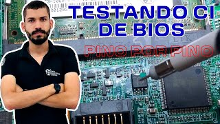 ANALISANDO TODOS OS PINOS DA BIOS - OSCILOSCÓPIO - ANÁLISE COMPLETA!