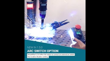 New in SmoothTool 1.5.0: Arc switch and weld indicator