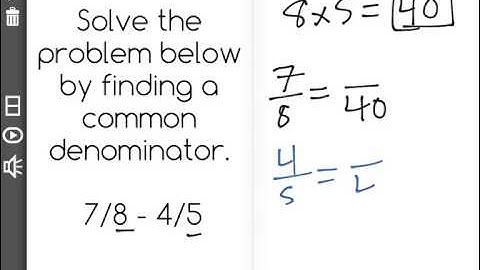 [5.NF.1-1.0] Adding: Unlike Denominators - Common Core Standard