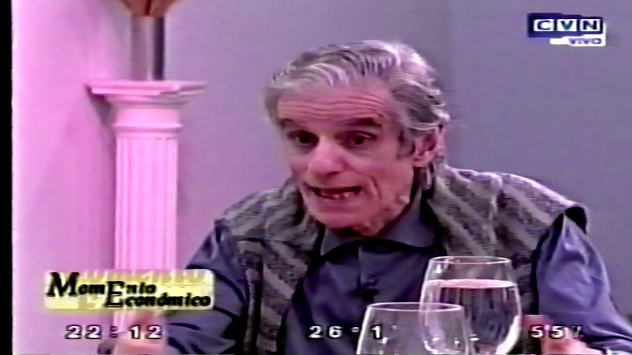 Sebreli  con Juan Carlos de Pablo -   Año 2003