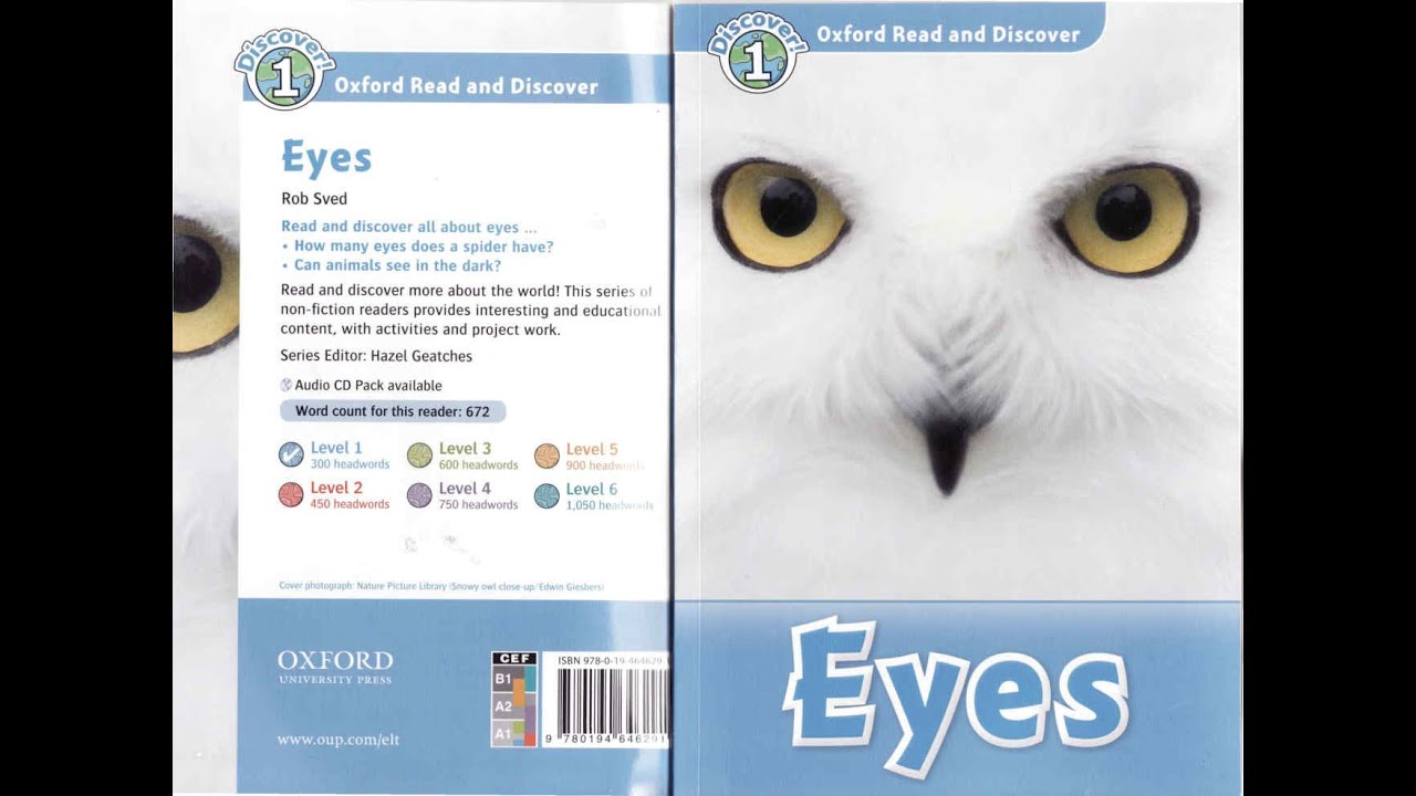 Eyes. Oxford Read and Discover. Level 1. English Audio book - YouTube