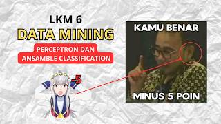 Data Mining - Perceptron dan Ansamble Classification