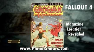Grognak The Barbarian - What Sorcery This? - Magazine Location - Museum Of Witchcraft - Fallout 4