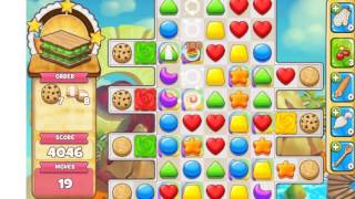 Cookie Jam - LEVEL 224 -- ( No booster ) GAMES