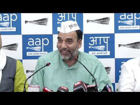 AAP Delhi Convenor Gopal Rai Briefs on Full Statehood and AAP Star Campaign List