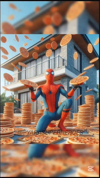 Pizza artist 💪Brawlstar Rank up 🔥💥Who is the Best superhero ? #spiderman #marvel#shorts