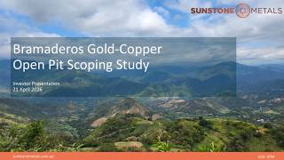 Investor Webinar - Sunstone Metals ASX STM