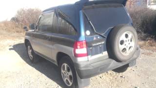Видео-тест автомобиля Mitsubishi Pajero IO (4G93, 1998г, H66W)