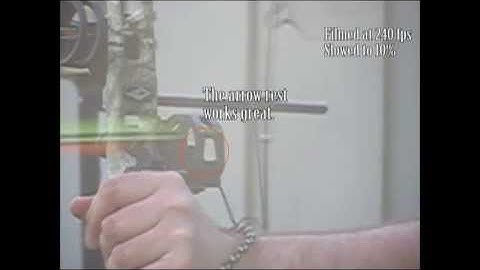 Testing my new Apache drop away arrow rest