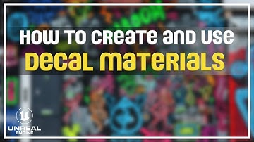 How to add Decals to your Level in Unreal Engine 5