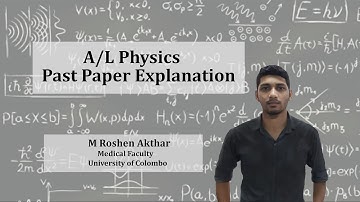 A/L Physics Paper Discussion | Past Paper 2019 Part 1 | Tamil