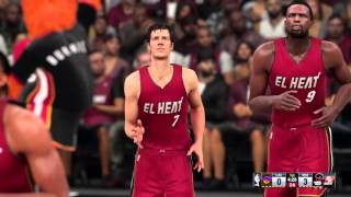 NBA 2K16 - Miami Heat vs Los Angeles Lakers - First Quarter - PS4