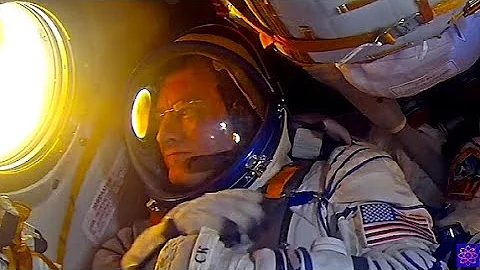 Astronauts Return To Earth From the ISS. Undocking and Landing