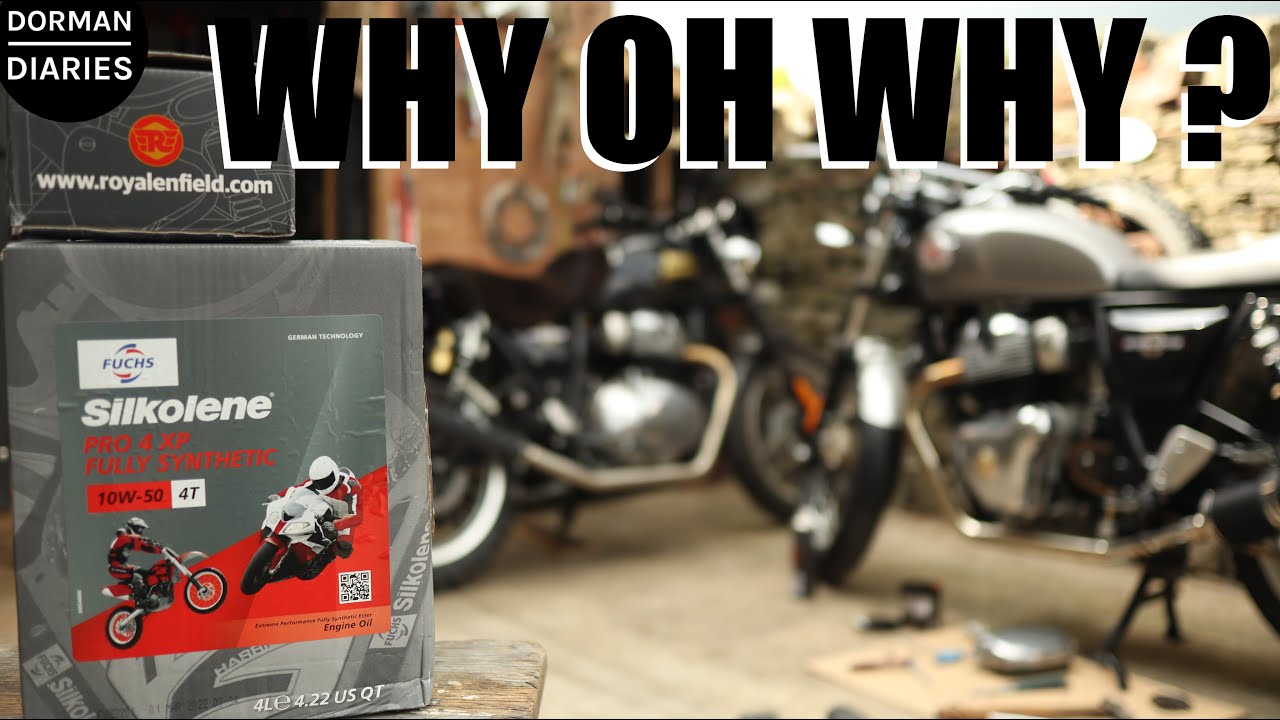 OIL CHANGE IN A BOX Royal Enfield Interceptor 650 YouTube