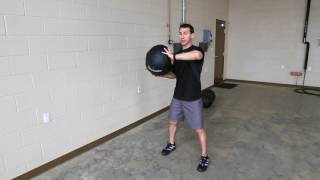 Medicine Ball Side Shot Put