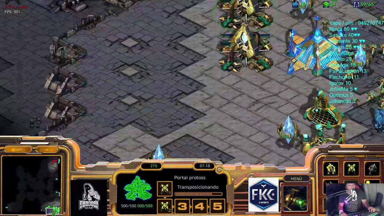 Protoss Rank A hoy full rankeo ! - YouTube